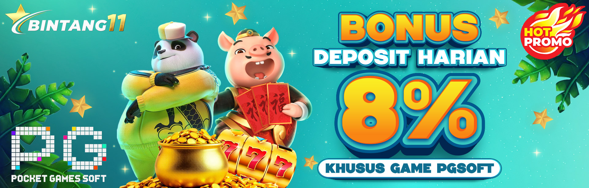 BONUS DEPOSIT HARIAN 8% PGSOFT
