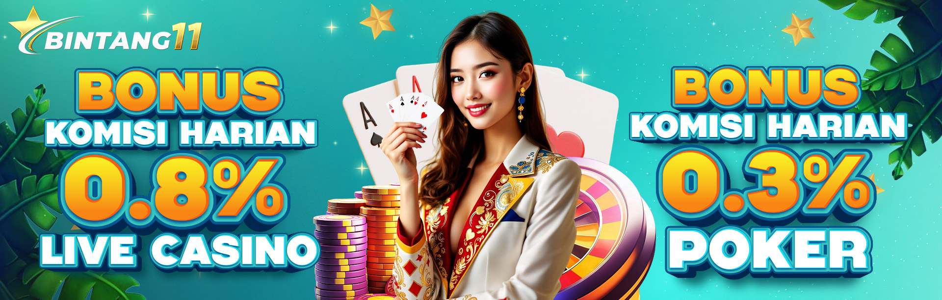 BONUS KOMISI CASINO & POKER