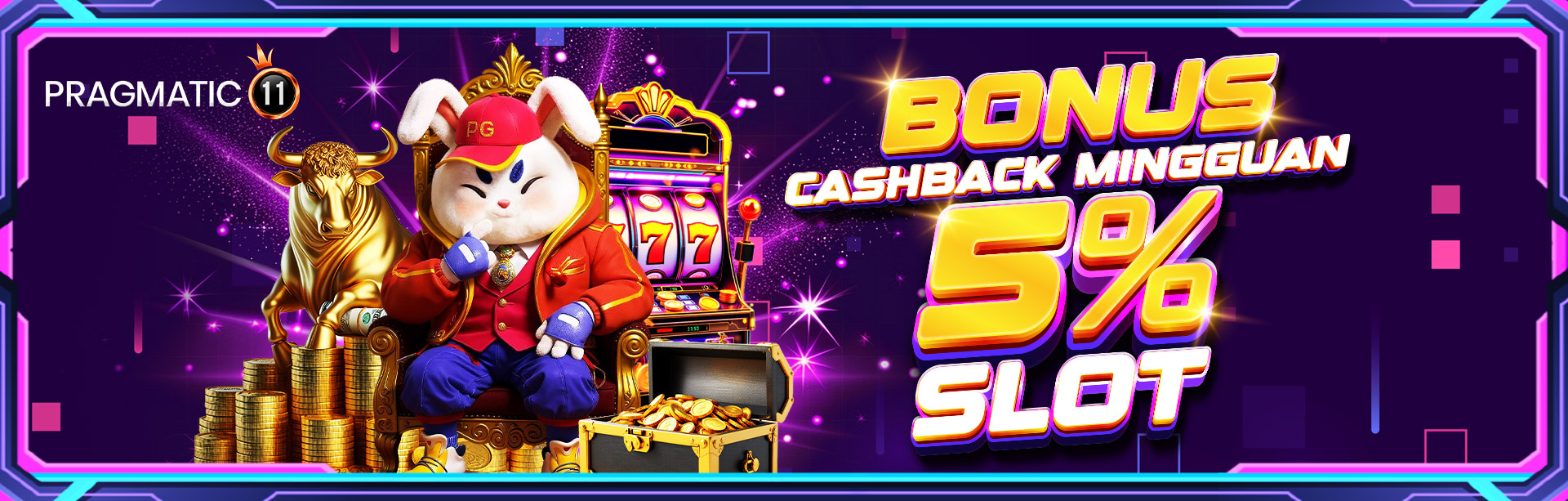 BONUS CASHBACK 5% SLOT