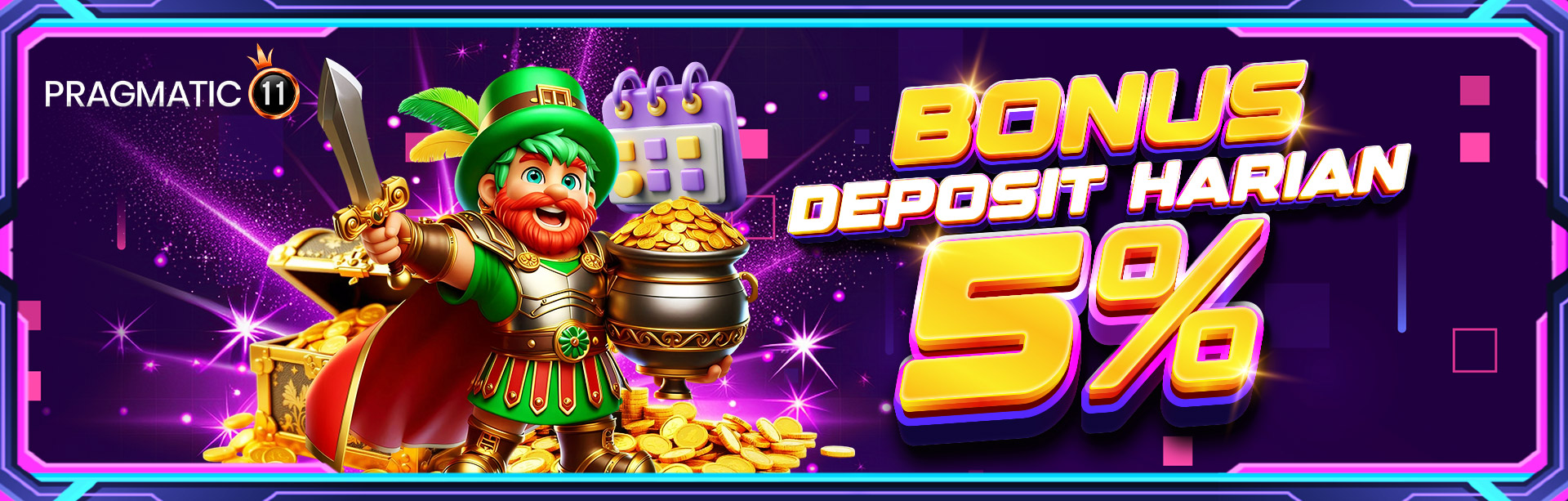 BONUS DEPOSIT HARIAN 5%