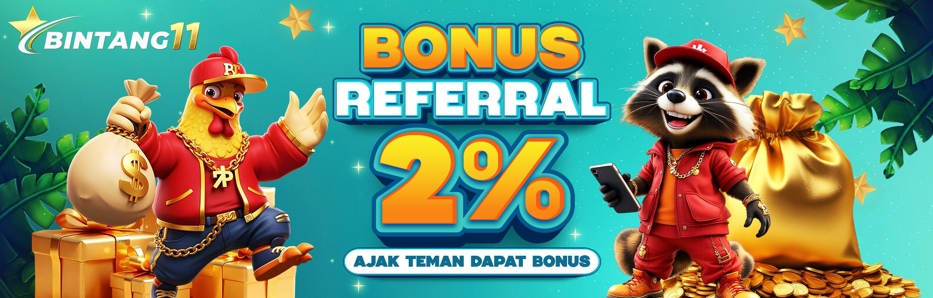 BONUS REFERRAL 2%