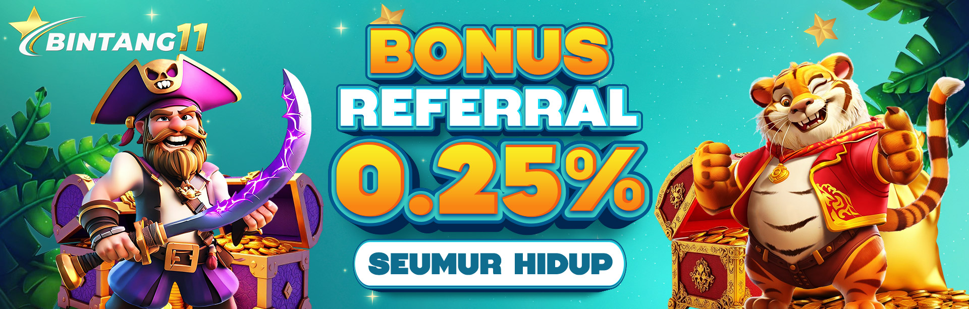 BONUS REFERRAL TURNOVER 0.25%
