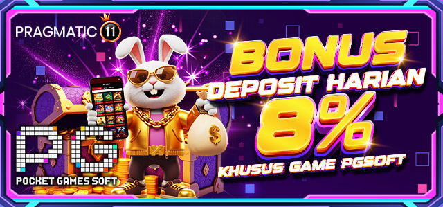 BONUS DEPOSIT HARIAN 8% PGSOFT