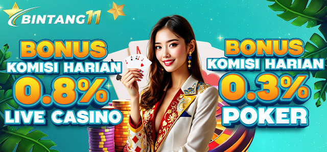 BONUS KOMISI CASINO & POKER