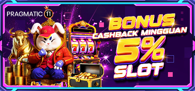 BONUS CASHBACK 5% SLOT