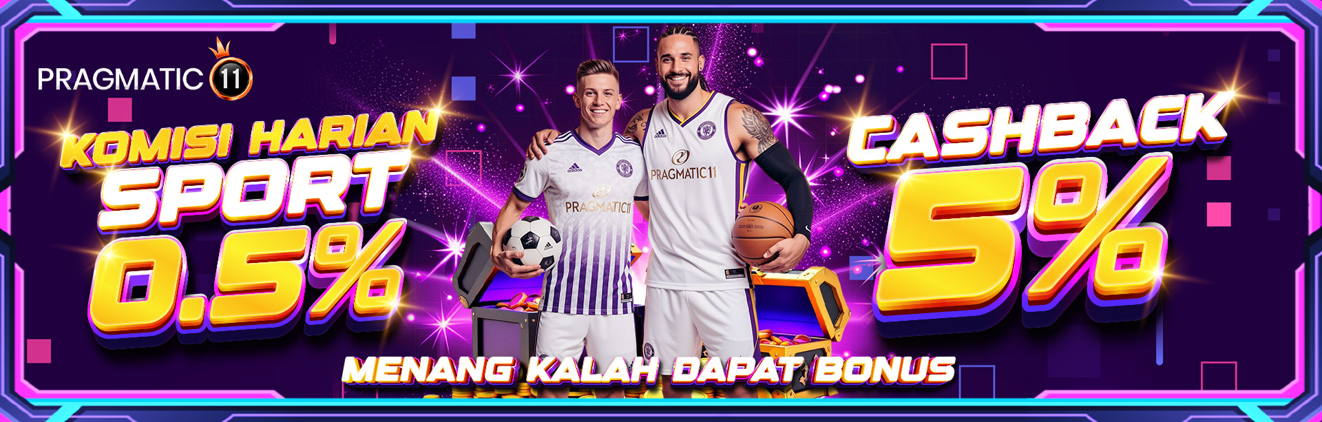 KOMISI HARIAN SPORT 0.5% & CASHBACK SPORT 5%