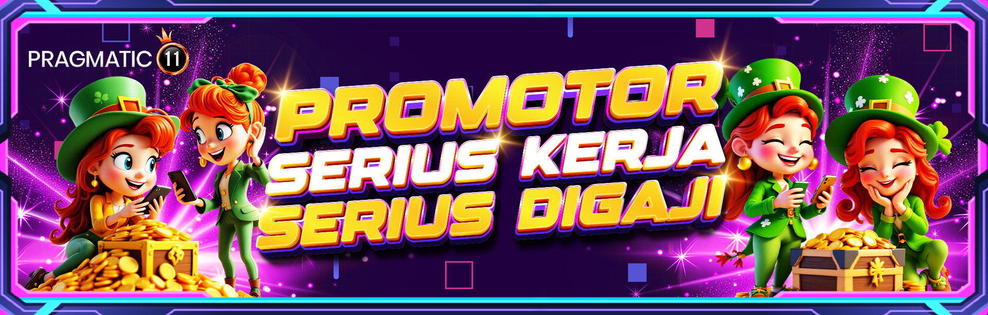 PROMOTOR SERIUS KERJA SERIUS DIGAJI