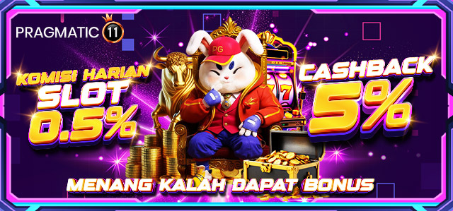 KOMISI HARIAN SLOT 0.5% & CASHBACK SLOT 5%