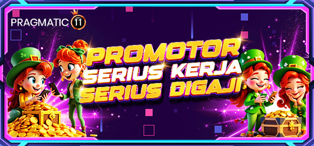 PROMOTOR SERIUS KERJA SERIUS DIGAJI