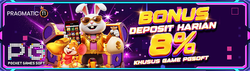 DEPOSIT HARIAN PGSOFT 8%