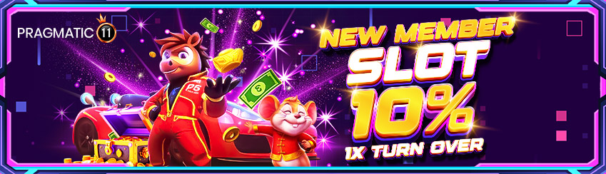 NEW MEMBER SLOT 10% (1X TO)